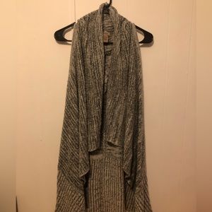 FRESH WOMENS LONG OVERCOAT SLEEVELESS VEST